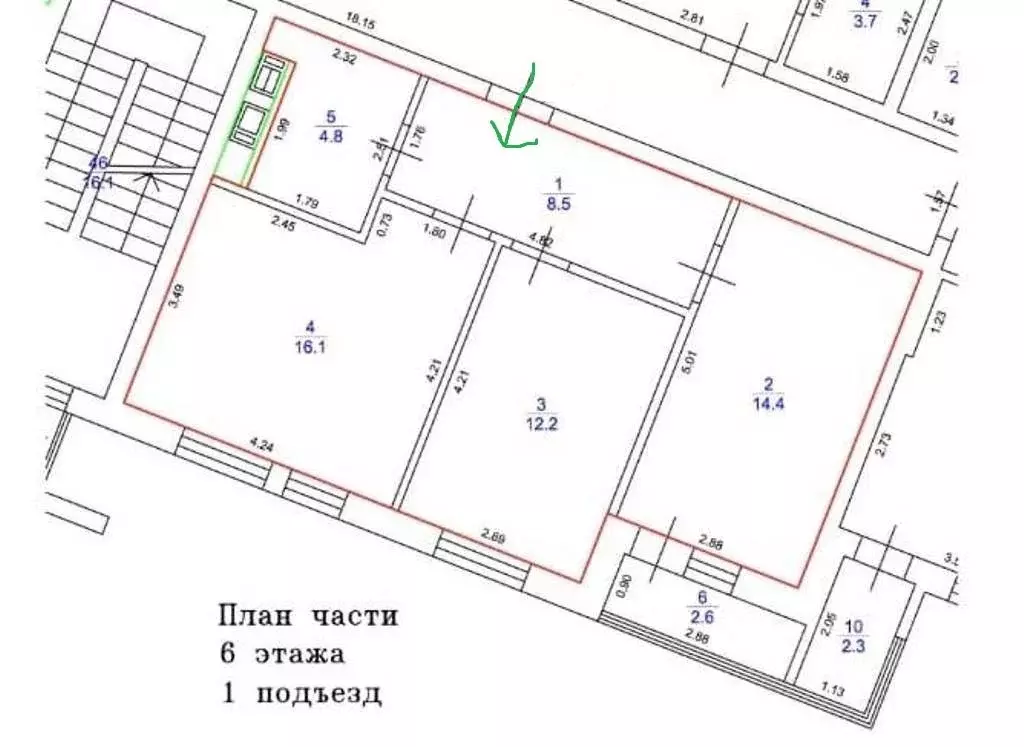 2-к кв. Нижегородская область, Нижний Новгород ул. Тургенева, 25к1 ... - Фото 1