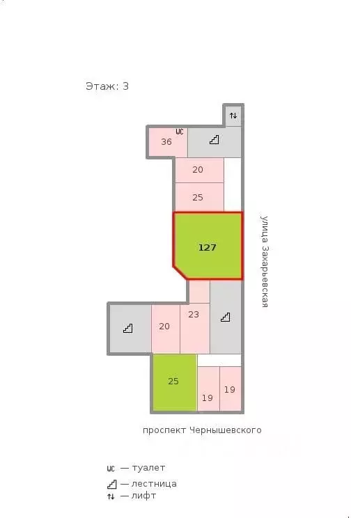 Офис в Санкт-Петербург Захарьевская ул., 25 (127 м) - Фото 1