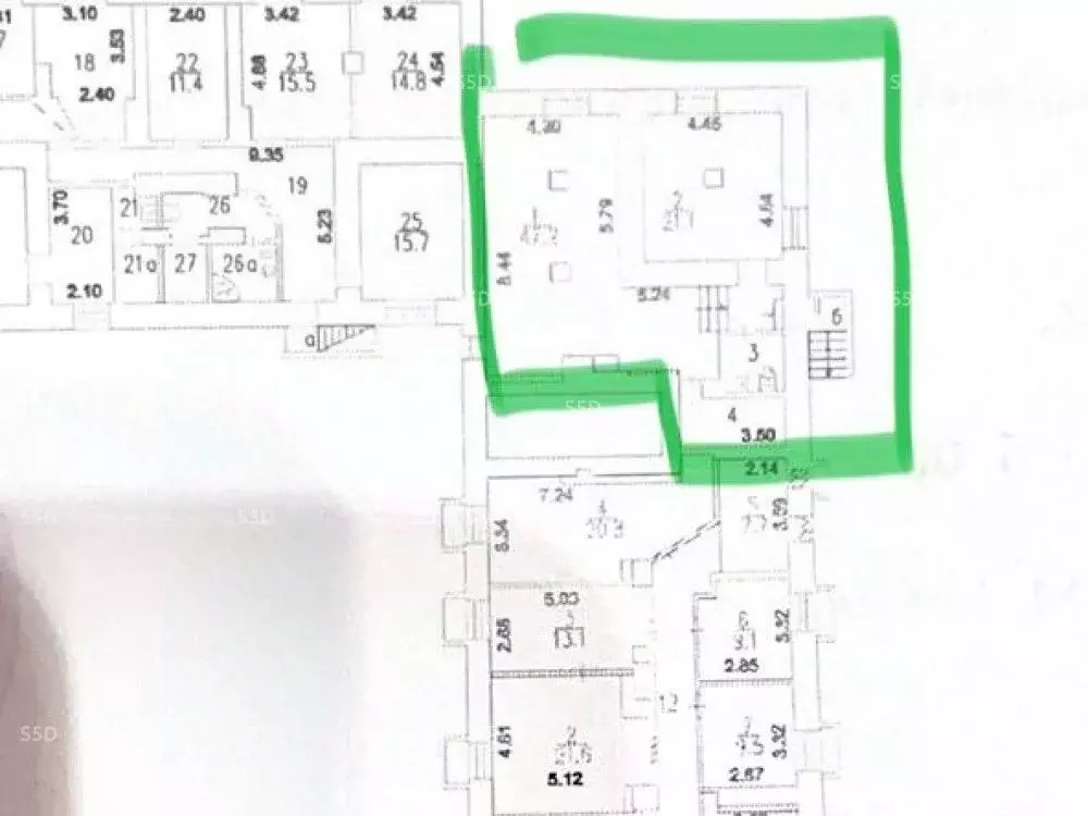 Помещение свободного назначения в Москва ул. Ефремова, 22 (80 м) - Фото 2