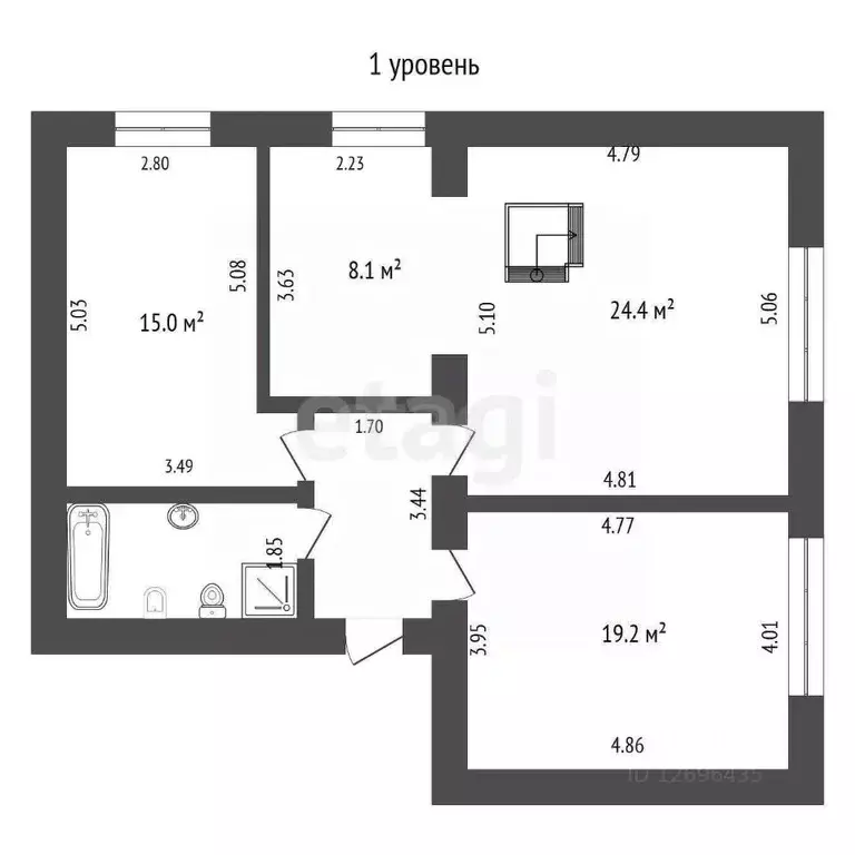 5-к кв. Москва Студенческая ул., 32 (155.0 м) - Фото 2