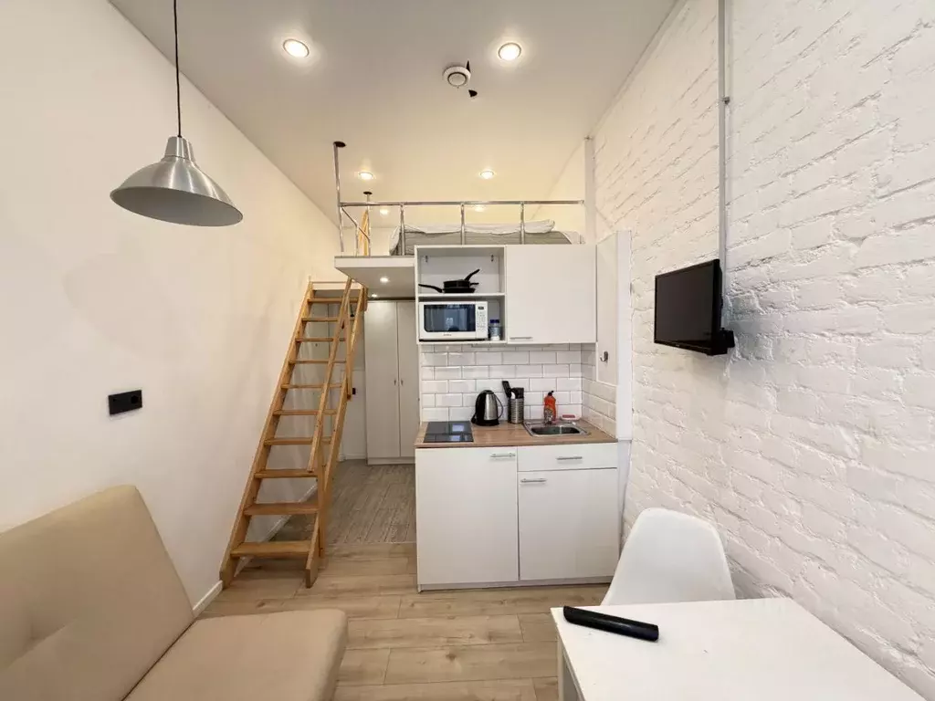 Студия Санкт-Петербург Лиговский просп., 80 (16.78 м) - Фото 0