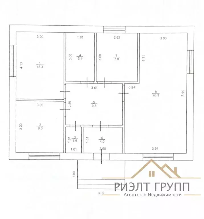 Дом в Татарстан, Казань Овощник-3 СНТ, аллея 12-я (80 м) - Фото 1