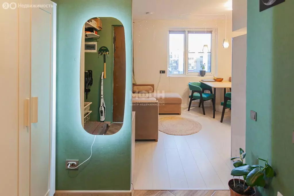 Квартира-студия: Петрозаводск, Чистая улица, 5 (33.8 м) - Фото 2