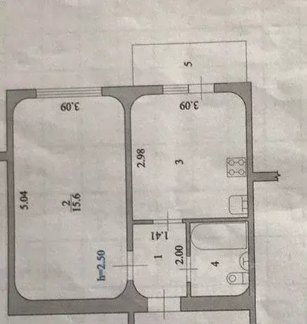 1-к кв. Волгоградская область, Волжский пл. Труда, 4Г (31.0 м) - Фото 2