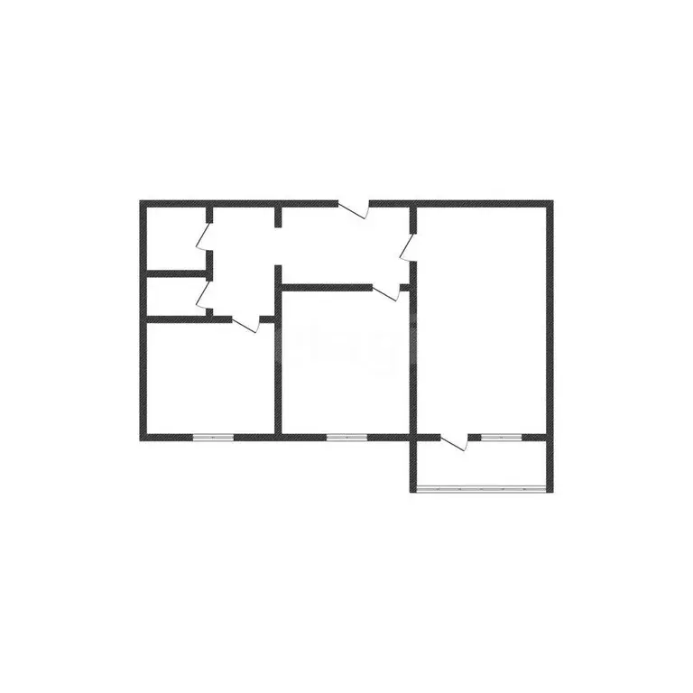2-комнатная квартира: Белгород, улица Губкина, 13 (50.6 м) - Фото 0
