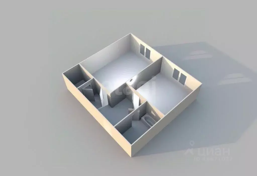 1-к кв. Сахалинская область, Анивский городской округ, с. Троицкое ул. ... - Фото 2