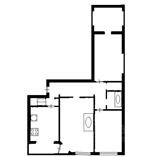 3-к кв. Саха (Якутия), Якутск ул. Петровского, 10/2 (84.0 м) - Фото 2