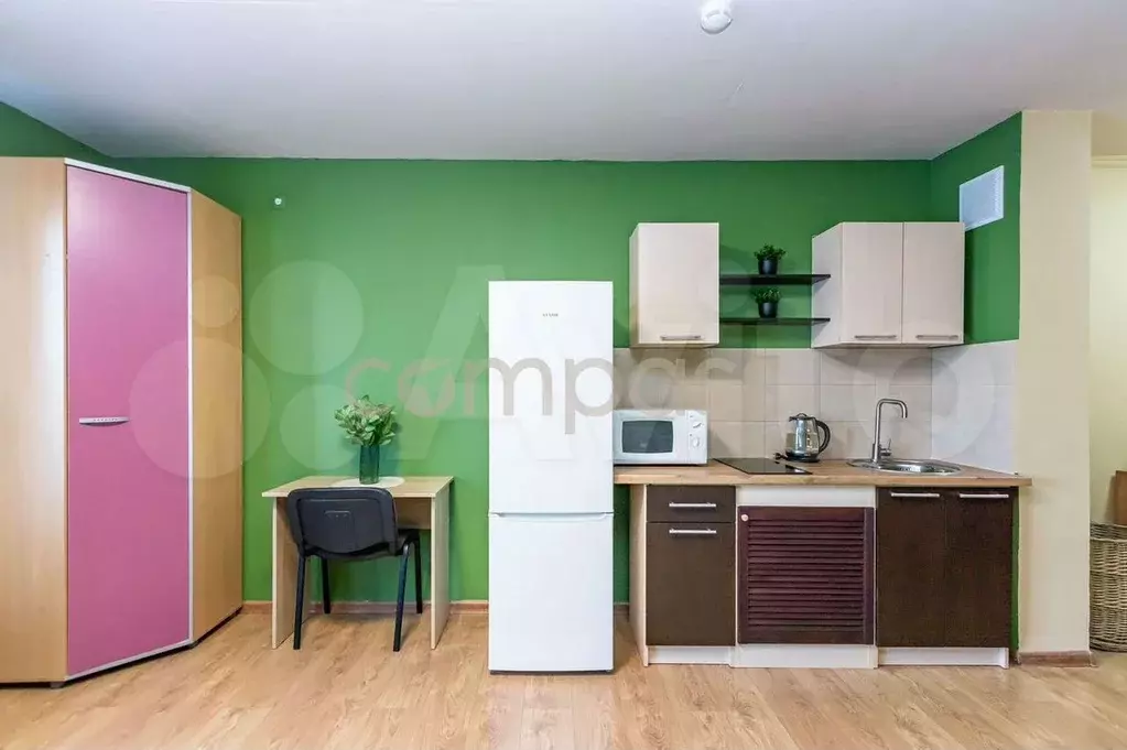 Квартира-студия, 23,8 м, 1/16 эт. - Фото 1
