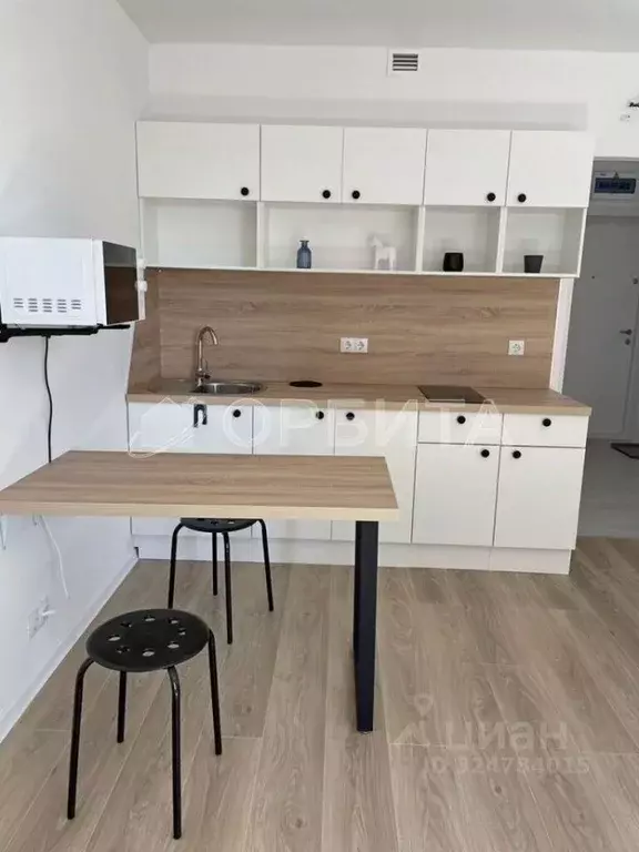 Студия Тюменская область, Тюмень Полевая ул., 117к5 (24.7 м) - Фото 1