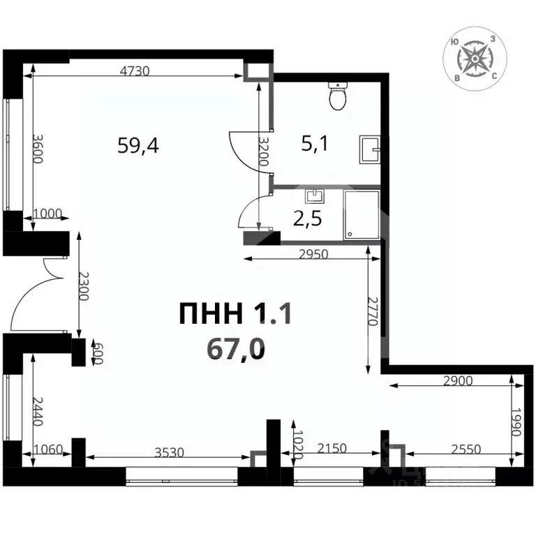 Помещение свободного назначения в Московская область, Химки ул. 1-я ... - Фото 2