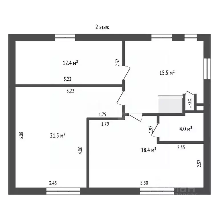 Дом в Калужская область, Калуга Песчаная ул., 6 (149 м) - Фото 2