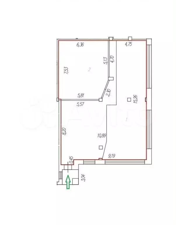 Офис в центре города ЖК  Огни Москвы  167.3 м - Фото 0