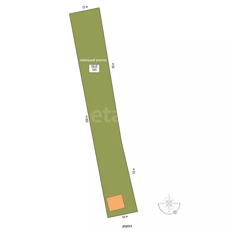 Дом, 44.6 м - Фото 1