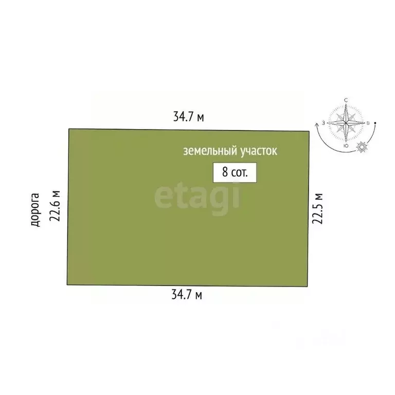 Участок в Башкортостан, Стерлитамакский район, Отрадовский сельсовет, ... - Фото 2