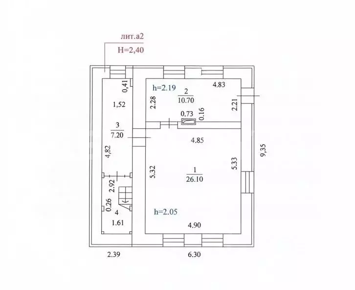 Дом в Чувашия, Чебоксары ул. Бажова, 26 (120 м) - Фото 2