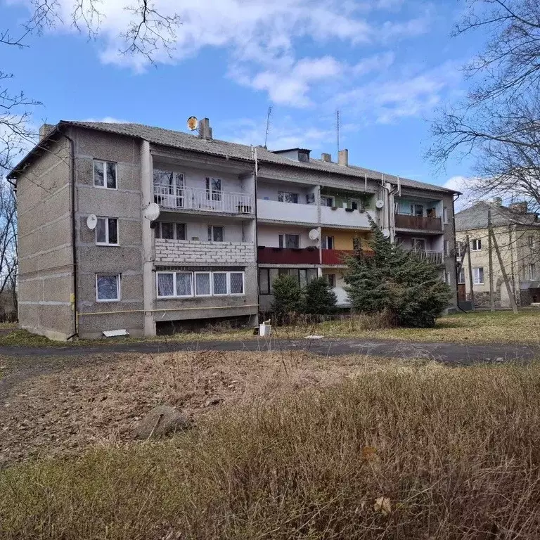 1-к кв. Калининградская область, Багратионовск Калининградская ул., 47 ... - Фото 1