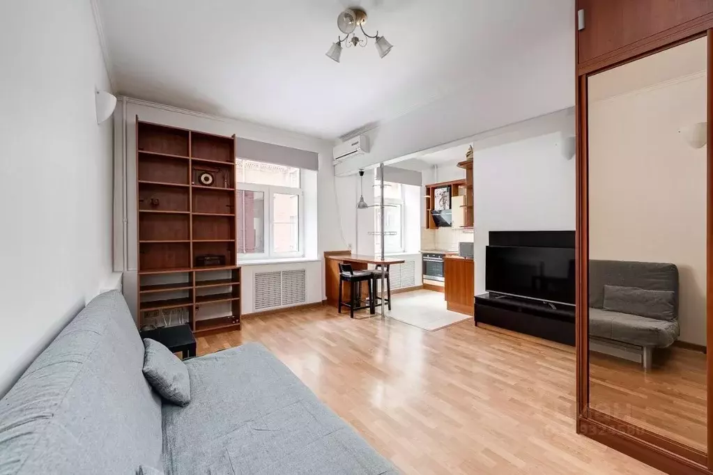 Студия Москва Энергетическая ул., 20 (34.0 м) - Фото 1