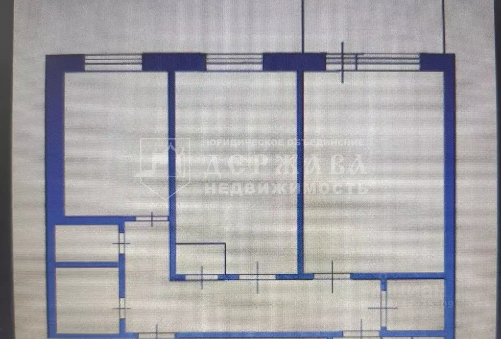 2-к кв. Кемеровская область, Междуреченск ул. Дзержинского, 7 (54.0 м) - Фото 1