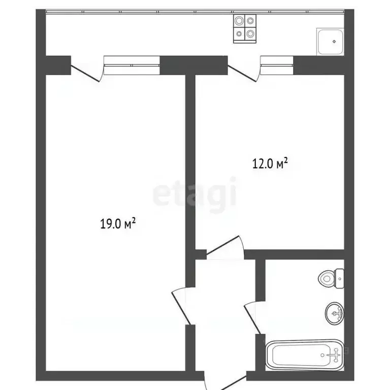 1-к кв. Краснодарский край, Геленджик городской округ, с. Дивноморское ... - Фото 2