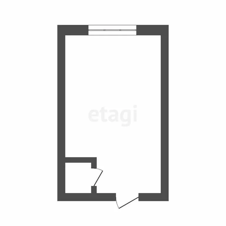 1-комнатная квартира: Томск, улица Ивана Черных, 103 (19 м) - Фото 1