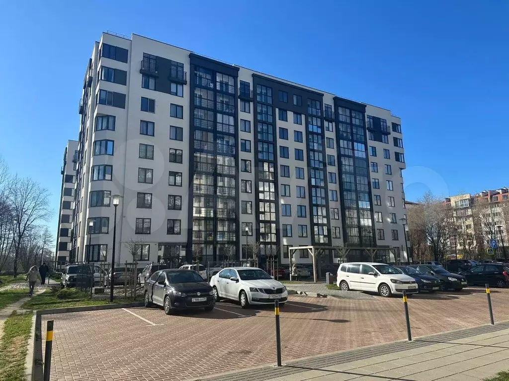 1-к. квартира, 39,3 м, 9/9 эт. - Фото 0