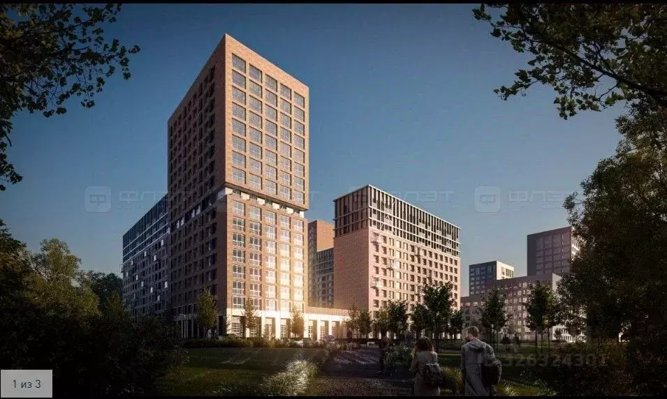 1-к кв. Татарстан, Казань Южно-Промышленная ул., 7 (42.4 м) - Фото 1