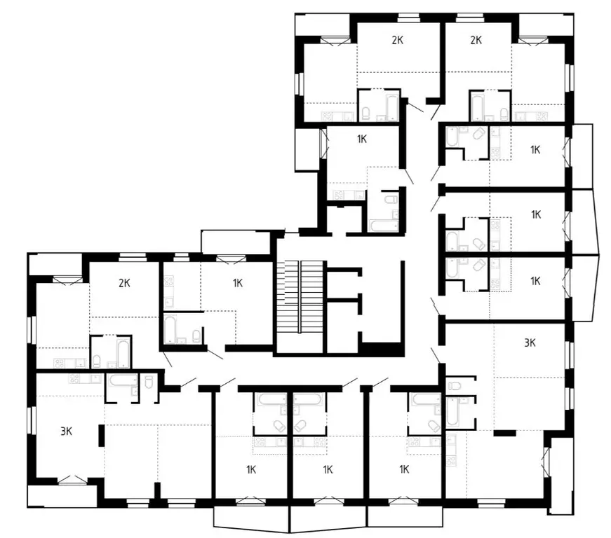 2-к кв. Алтайский край, Барнаул ул. Никитина, 10 (40.1 м) - Фото 1