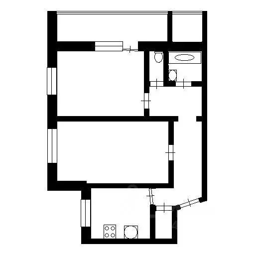 2-к кв. Тверская область, Тверь ул. Артюхиной, 24к4 (62.2 м) - Фото 2