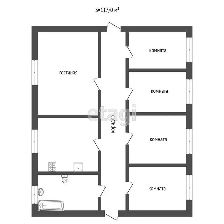 Дом в Заводоуковск, Подгорный переулок (117 м) - Фото 2