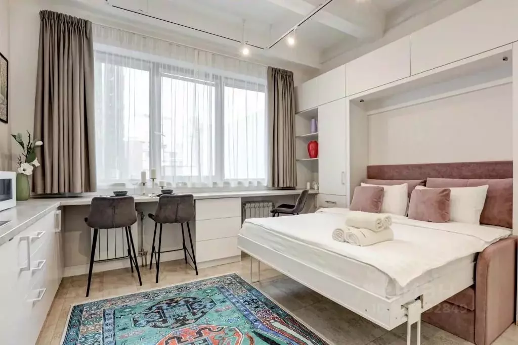 1-к кв. Москва Нижняя Красносельская ул., 35С49 (29.0 м) - Фото 1