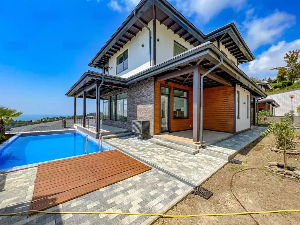 Дом в Краснодарский край, Сочи Хоста жилрайон, ул. Туренко (280 м) - Фото 1