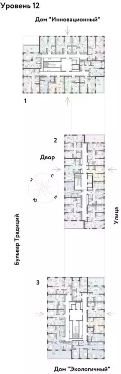 2-к кв. Тюменская область, Тюмень ул. Андрея Кореневского, 3к2 (45.06 ... - Фото 1