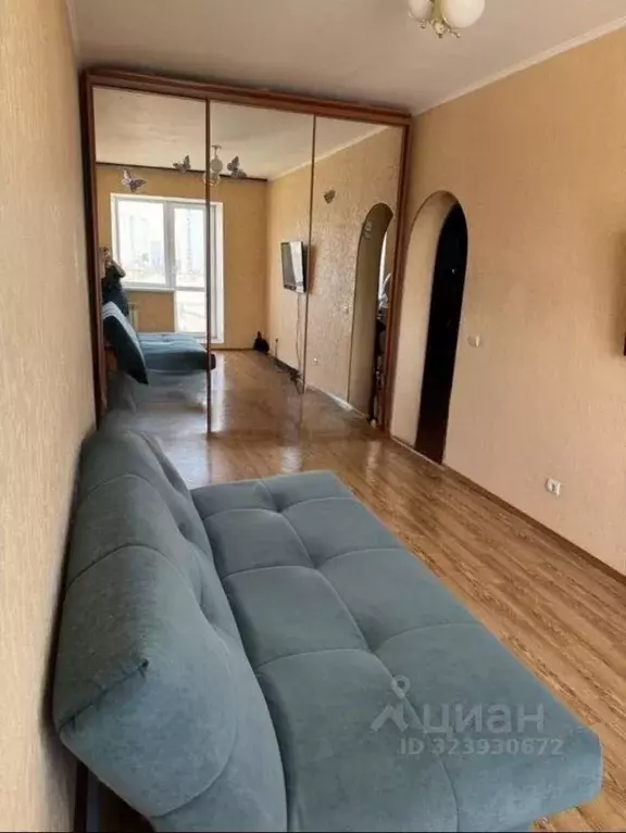 1-к кв. Омская область, Омск ул. Перелета, 22к1 (35.0 м) - Фото 1