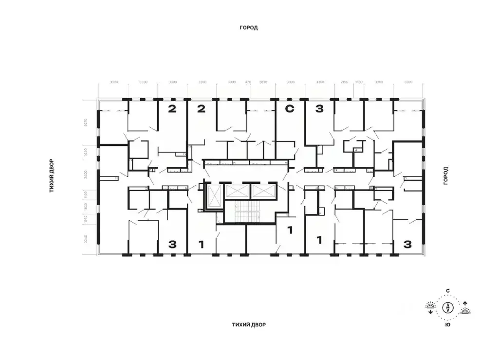 1-к кв. Свердловская область, Екатеринбург ДНК: Дом на Куйбышева жилой ... - Фото 2