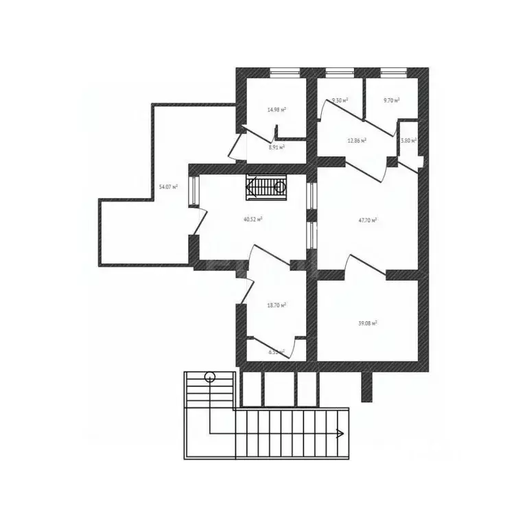 Дом в Брянская область, Брянск Трудовая ул. (440 м) - Фото 0