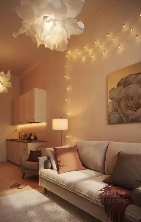 Студия Санкт-Петербург Малая Морская ул., 19 (30.4 м) - Фото 2
