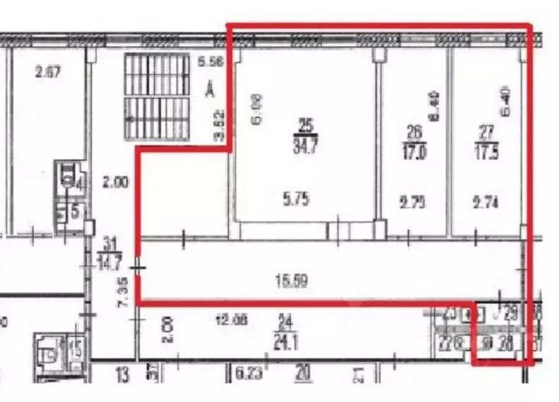 Офис в Москва ул. Подольских Курсантов, 3 (115 м) - Фото 2