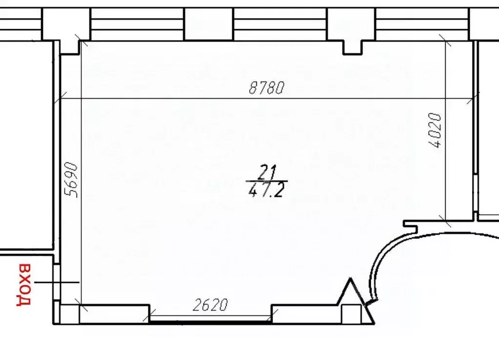Офис в Омская область, Омск просп. Карла Маркса, 39 (47 м) - Фото 2