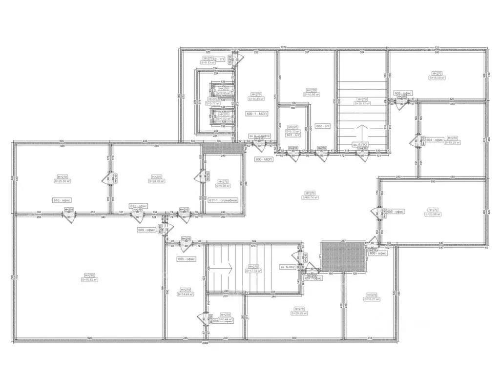 Офис в Санкт-Петербург 1-й Верхний пер., 2 (220 м) - Фото 1