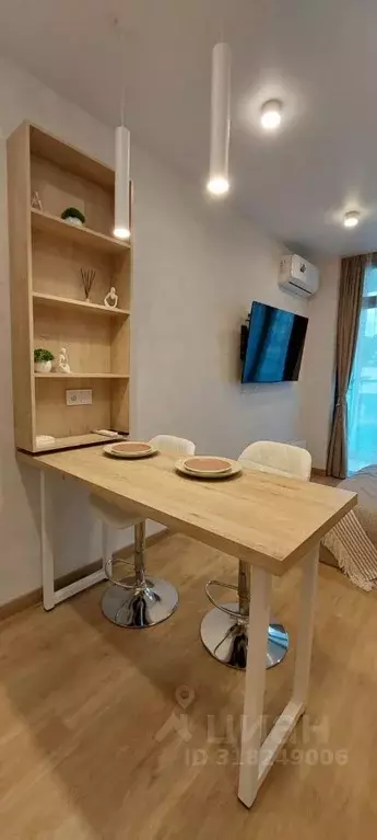 Студия Краснодарский край, Сочи Бытха мкр, ул. Ясногорская, 16/2к3 ... - Фото 1