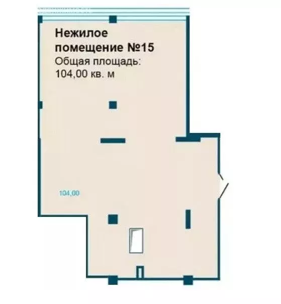 Помещение свободного назначения (104 м) - Фото 2