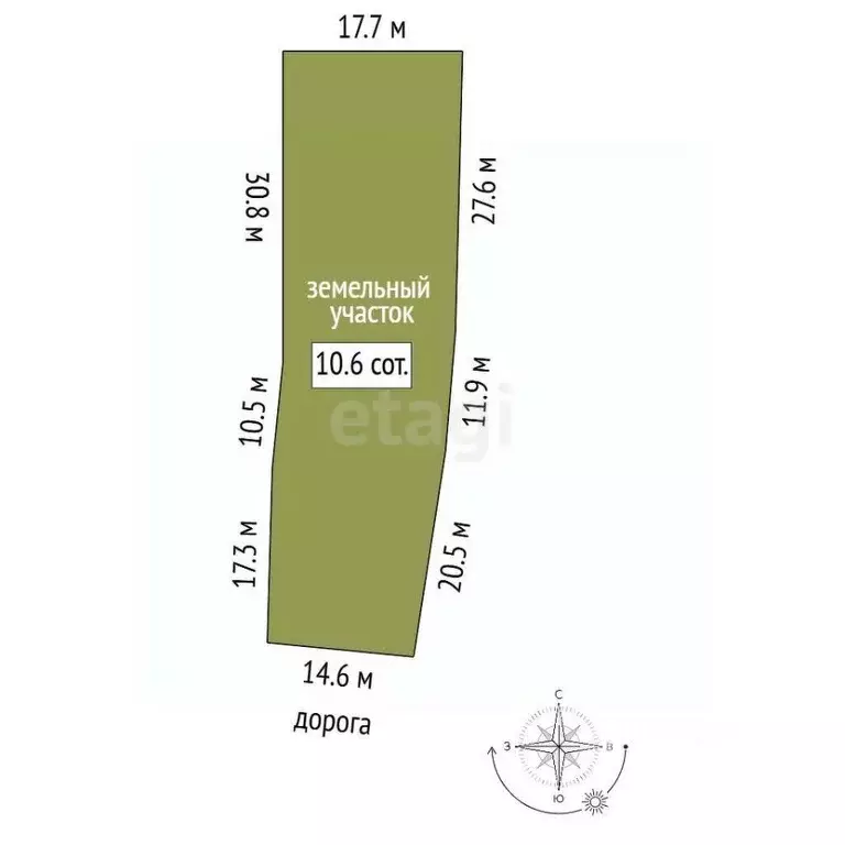 Дом в Тамбовская область, Рассказово ул. Средне-Бугровая, 66 (62 м) - Фото 2