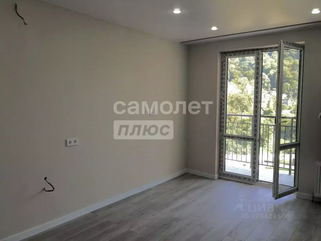 Студия Краснодарский край, Сочи ул. Искры, 88к2 (28.0 м) - Фото 1