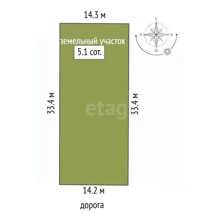 Участок в Ростовская область, Аксайский район, Щепкинское с/пос, ... - Фото 1