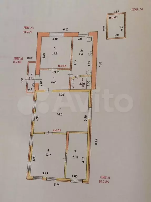 Дом 70 м на участке 4,9 сот. - Фото 0