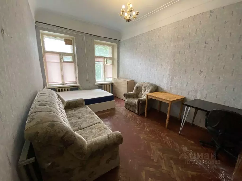 Комната Москва 1-й Смоленский пер., 22/10 (18.0 м) - Фото 1