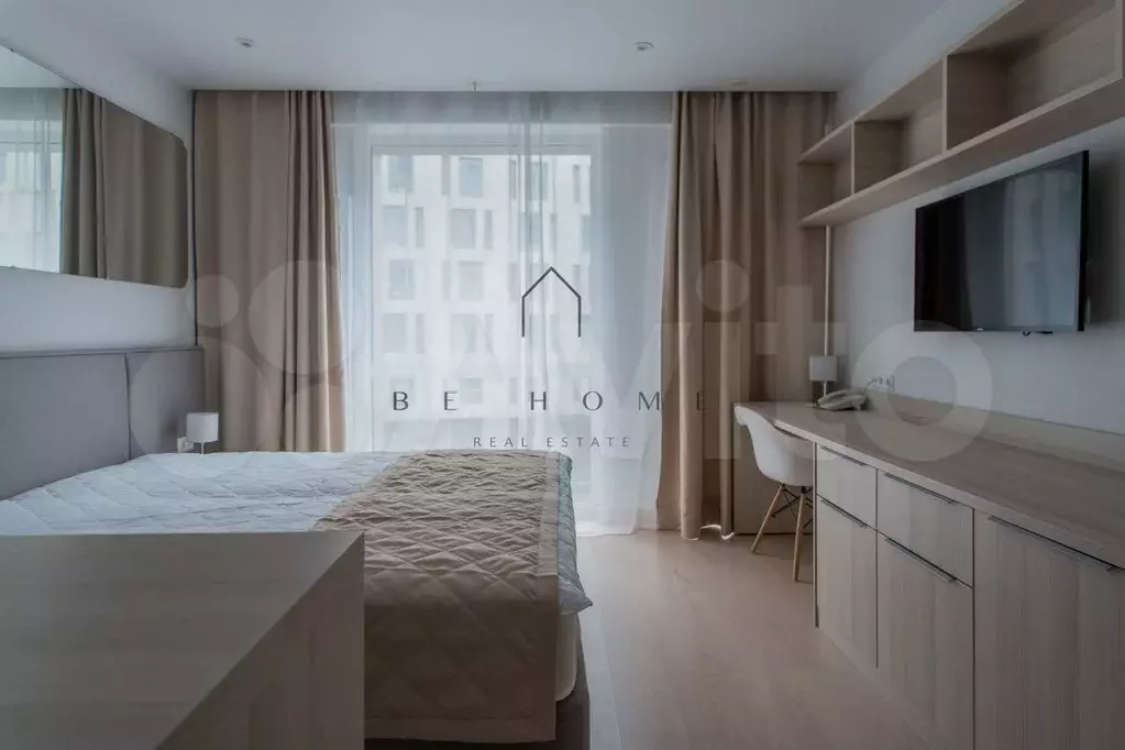 Апартаменты-студия, 27 м, 8/10 эт. - Фото 1