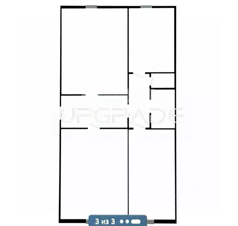 3-к кв. Орловская область, Орел Комсомольская ул., 239 (80.5 м) - Фото 1