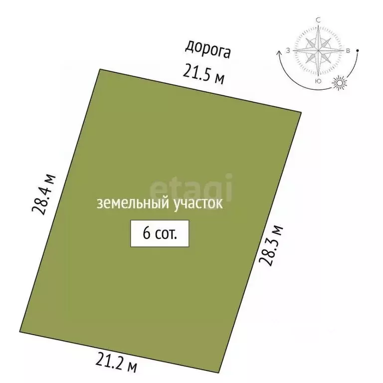 Участок в Ростовская область, Ростов-на-Дону ул. 8-я Конструктивная ... - Фото 2