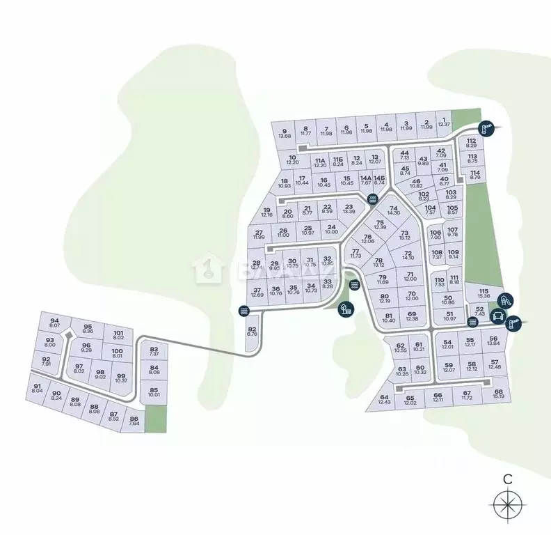 Участок в Ленинградская область, Всеволожский район, Колтушское ... - Фото 2